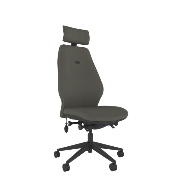 Solo High Back Small Seat Chair With Headrest